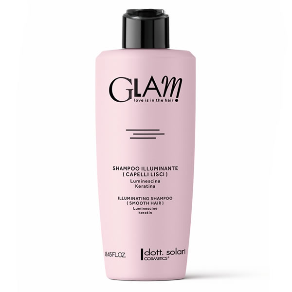 glam dott solari shampoo lisci 250
