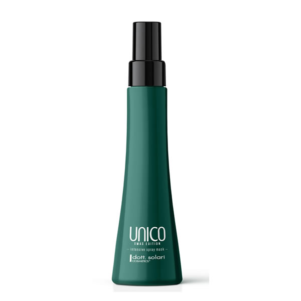 Unico Xmas Edition intensive no-rinse spray mask, 100ml. Dott. Solari hair care product.